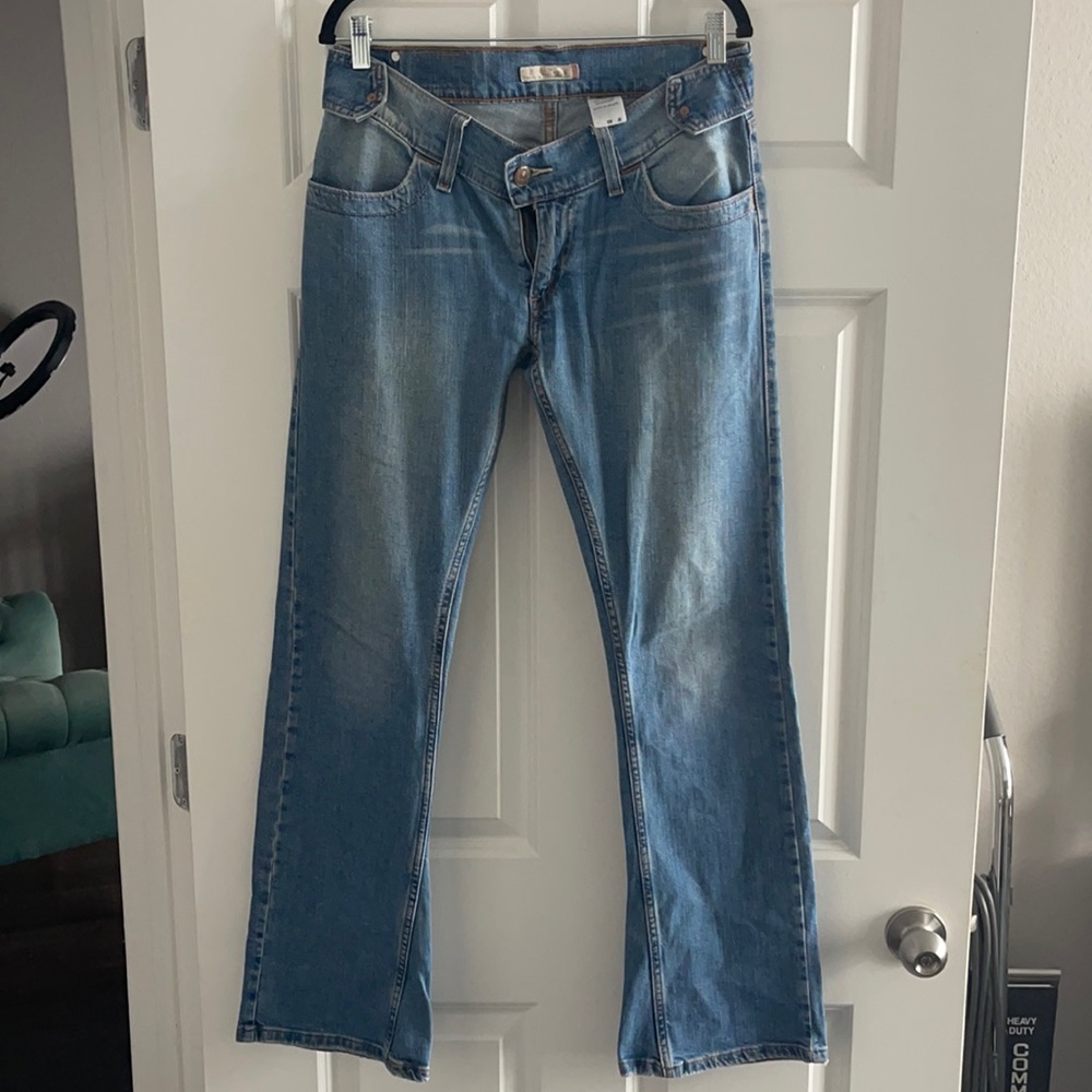 Levi’s slouch flare jeans